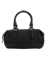 Mini GG Boston, &pound;320, Handbags, Black, Canvas, Front view
